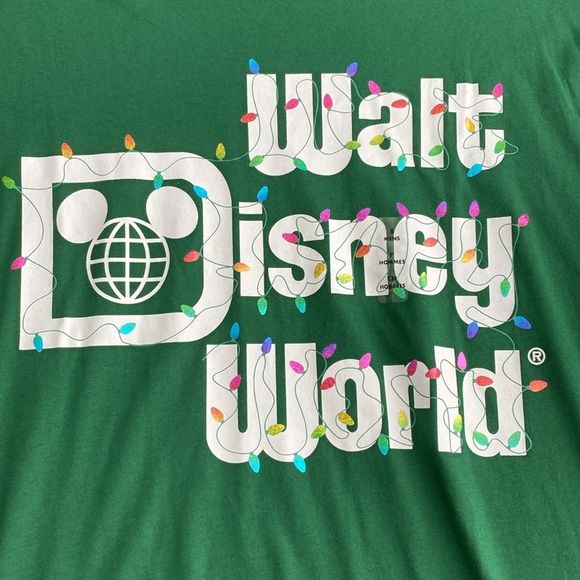 Disney Parks Christmas lights long sleeve shirt - Picture 3 of 4